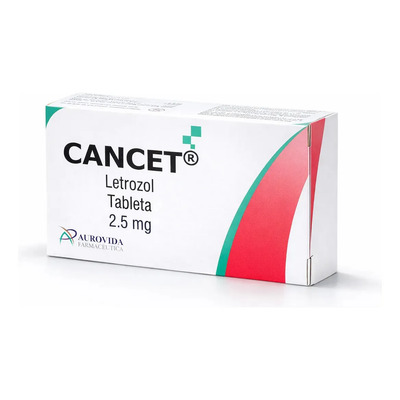 Cancet Letrozol 90 Tabletas De 2.5mg | Envío gratis