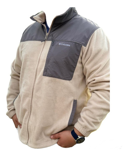 Polar Columbia Hombre Beige /gris