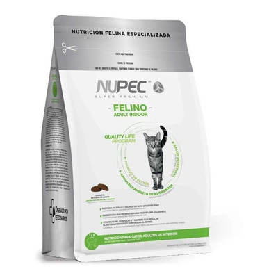 Nupec Felino Para Gato Adulto Indoor 1.5kg | Envío gratis