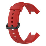 Correa Compatible Xiaomi Mi Watch Lite 2 Redmi 21,8mm Rojo