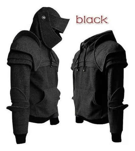 Sudadera Con Capucha Caballero Armadura Medieval Para Hombre