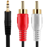 Cable Miniplug 3.5mm A 2 Rca 1.5m Super Oferta !