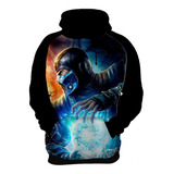 Blusa De Frio Moletom Mortal Kombat Video Game Jogos Hd 20