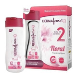 Dermafeme Sabonete Líquido Íntimo Floral Kit 2 Unidades