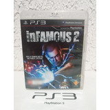 Jogo Infamous 2 Ps3 Midia Física Completo R$49,90