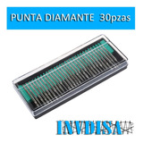 Kit 30 Brocas Puntas Diamante Dremel O Mototool De 3mm (1/8)