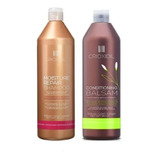 Shampoo Reparador + Bálsamo Acondicionador Crioxidil 1lt C/u