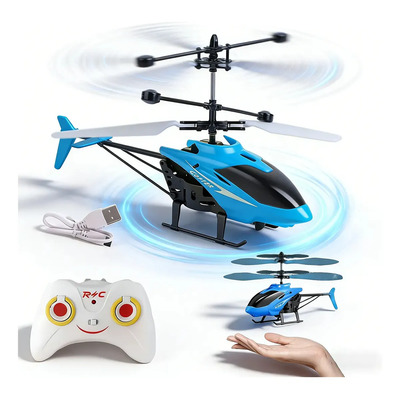 Helicóptero RC Joygod Mini Azul Con Control Remoto USB 10,5 cm,helicopteros control medianos,helicoptero.helicopteros control remot,helicopteros control,Rendimiento de vuelo perfecto | Meses sin interés