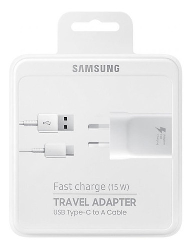 Cargador Samsung Original Carga Rapida 15w + Cable Tipo C