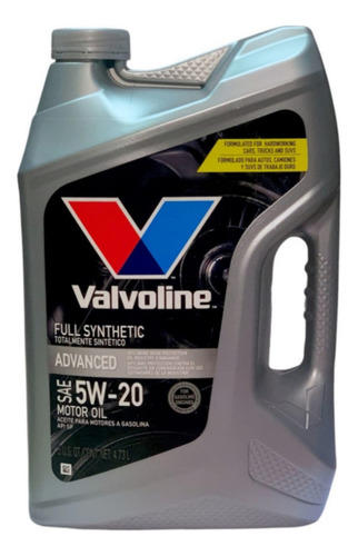 Aceite Valvoline Synpower Advanced 5w20 X 4,73l Sintetico