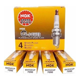 Kit 4 Bujias Ngk De Platino Vw Golf Jetta A4 Clasico 99 A 15