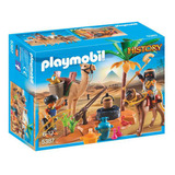 Playmobil History 5387 Egipcios Color Unico Campamento Egipcio Camellos