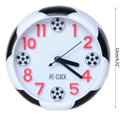 Reloj Despertador De Fútbol Creativo For Niños, Alarma De