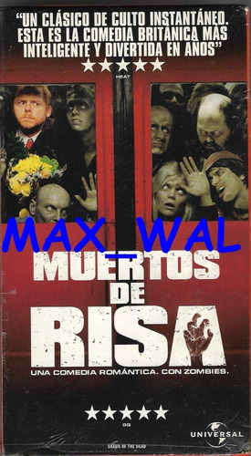 Muertos De Risa Vhs Shaun Of The Dead Terror Zombies