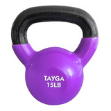 Pesa Rusa Kettlebell De 15 Lb/6.75 Kg Crossfit Gym Morada