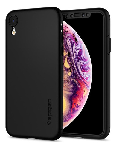 Apple iPhone XR Spigen Thin Fit 360 Carcasa Funda Case