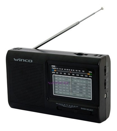 Radio Winco Am Fm 9 Bandas Electrica Y A Pilas