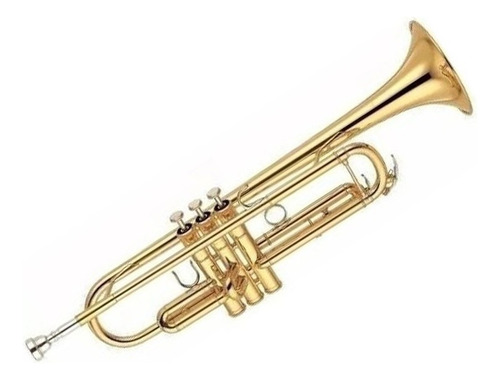 Trompeta Lincoln Jytr1401 Laqueado Dorado
