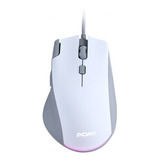 Mouse Gamer 12800dpi Rgb Pcyes 5 Botões Zyron White Pmgzrgbw Cor Branco