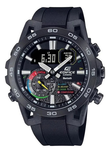 Reloj Hombre Casio Edifice Ecb-40mp 1a - Diam Ø48mm- Impacto Malla