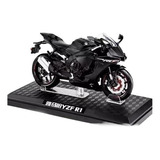 1:12 Base Metálica Para Moto Con Miniatura De Para Yamaha R6