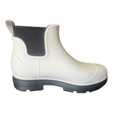 Botines Ugg Para Lluvia Droplet Blancos Mujer 1130831-wht