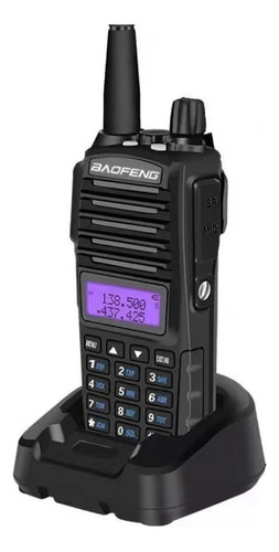 Rádio Comunicador Ht Walkie Talkie Dual Band 