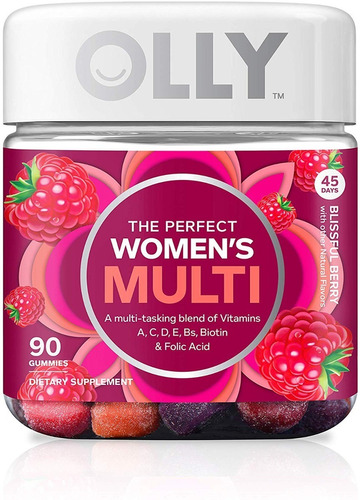 Gomitas Multivitaminico Mujer Acido Folico B12 A C D E Eg V8