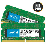 Kit Memória Crucial Ddr4 32gb(2x16gb) 2400mhz 1.2v Notebook