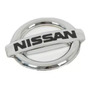 Emblema Nissan Con Tapavalvulas Y Porta Llaves Metlicos