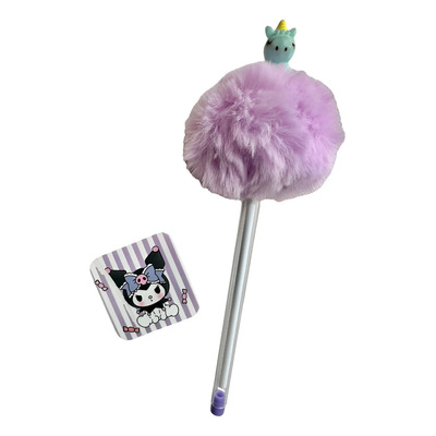 Pluma Kuromi Sanrio Hello Kitty Tinta De Colores | MercadoLibre