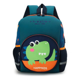 Mochila Kinder Dinosaurio Bolsa Preescolar Para Niño Niña