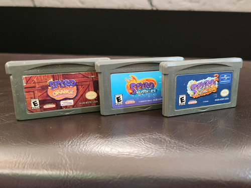 Spyro Gba Gameboy Advance 3 Video Juegos Originales Lote