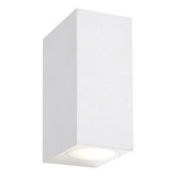 Aplique Brick 2xgu10 Ip44 Blanco Opal