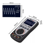 Multimetro Tester Digital Inteligente Mt8206 Osciloscopio