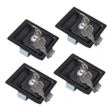 Trailer 4x Preto Porta Paddle Trava Alça Maçaneta Deadbolt