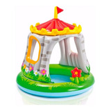 Pileta Inflable Bebes Castillo Royal 122x122cm 68lt Intex