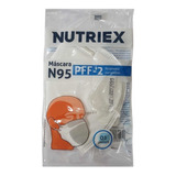 Kit 10 Máscaras Descartável Branca N95 Pff2 - Nutriex