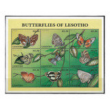 1997 Insectos- Mariposas- Lesotho (bloque) Mint