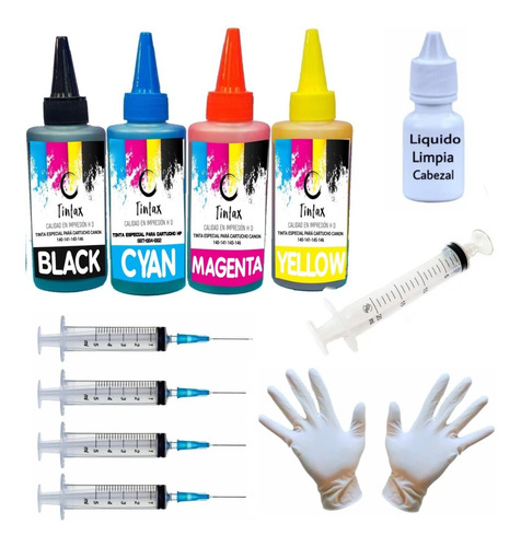 Kit Recarga De Tinta Cartucho Hp 667 Hp 2374 Hp 2375 Hp 2775