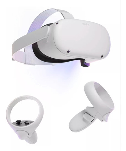 Óculos De Realidade Virtual Branco Oculus Meta Quest 2 256gb