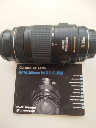 Lente Objetiva Canon Ef70-300mm F4-5.6