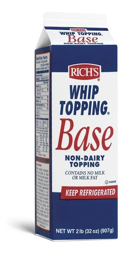 Whip Topping Base 1 Kg Richs - L a $28500