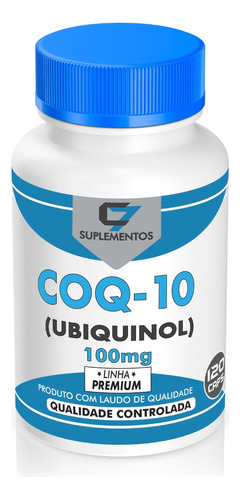 Coq - 10 (ubiquinol)  100mg Com 120 Cápsulas 