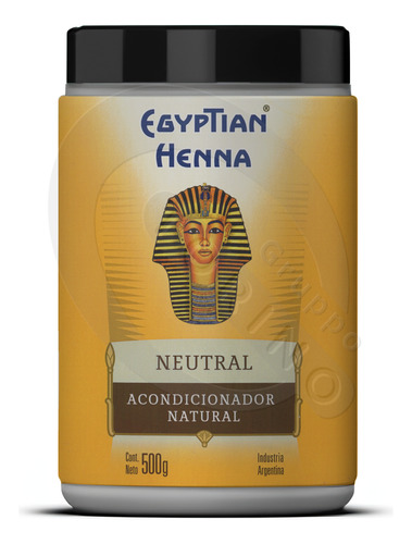 Egyptian Henna X 500 Gr Tono Neutral