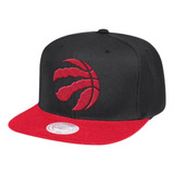 Gorra Mitchell & Ness Snapback Toronto Raptor Negro Js190785