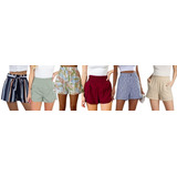 Lote Short Cortos Bermuda Para Mujer Paca 10 Piezas