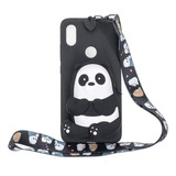 Funda Panda Bear Para Xiaomi Redmi S2/redmi Y2 Con Strak1672