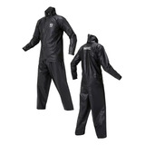 Traje De Lluvia Moto Mac Blast Negro Impermeable Lidermoto -