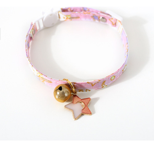 Collares Con Colgantes De Luna/estrella Para Gatos  Collares